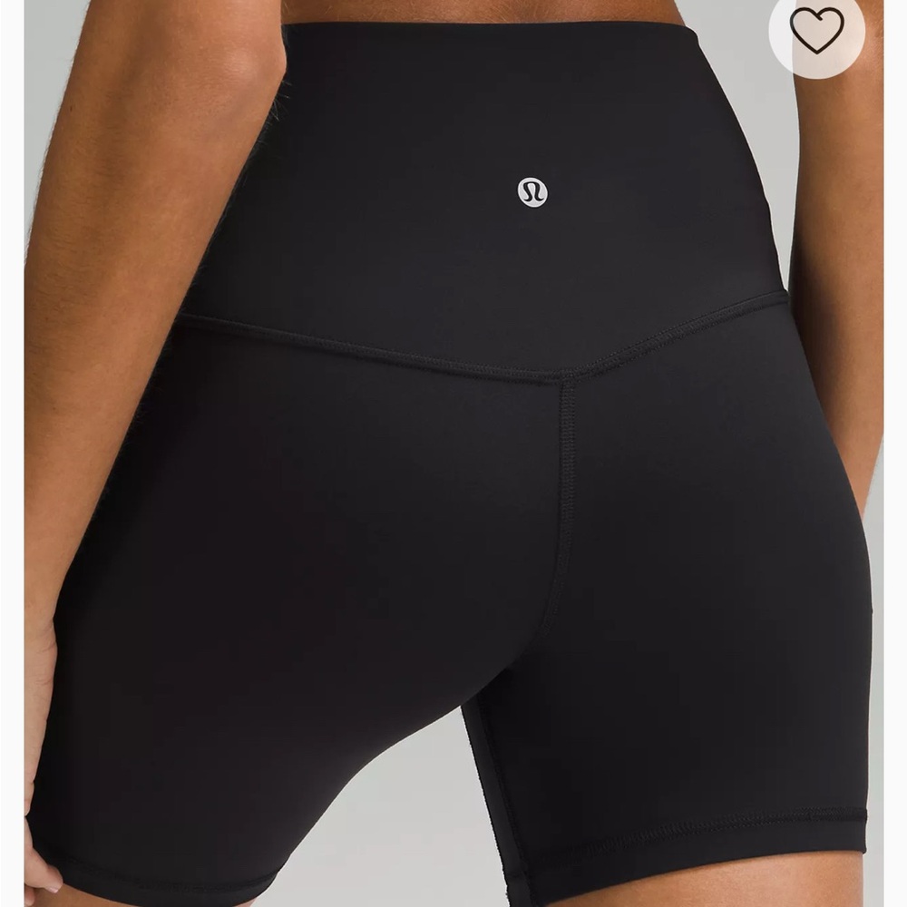 Lululemon Black Align Biker Shorts